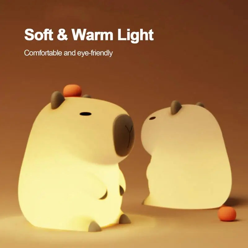Adorable Capybara Night Light