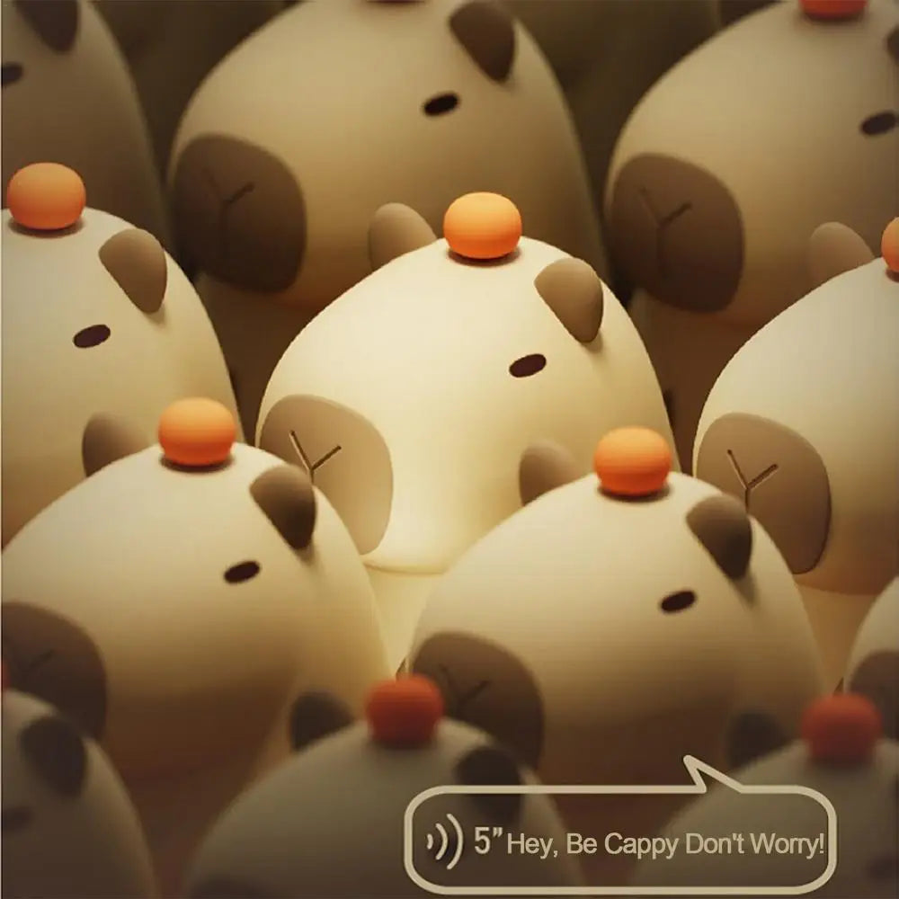 Adorable Capybara Night Light