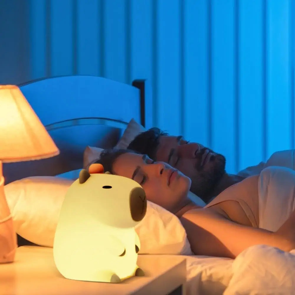 Adorable Capybara Night Light