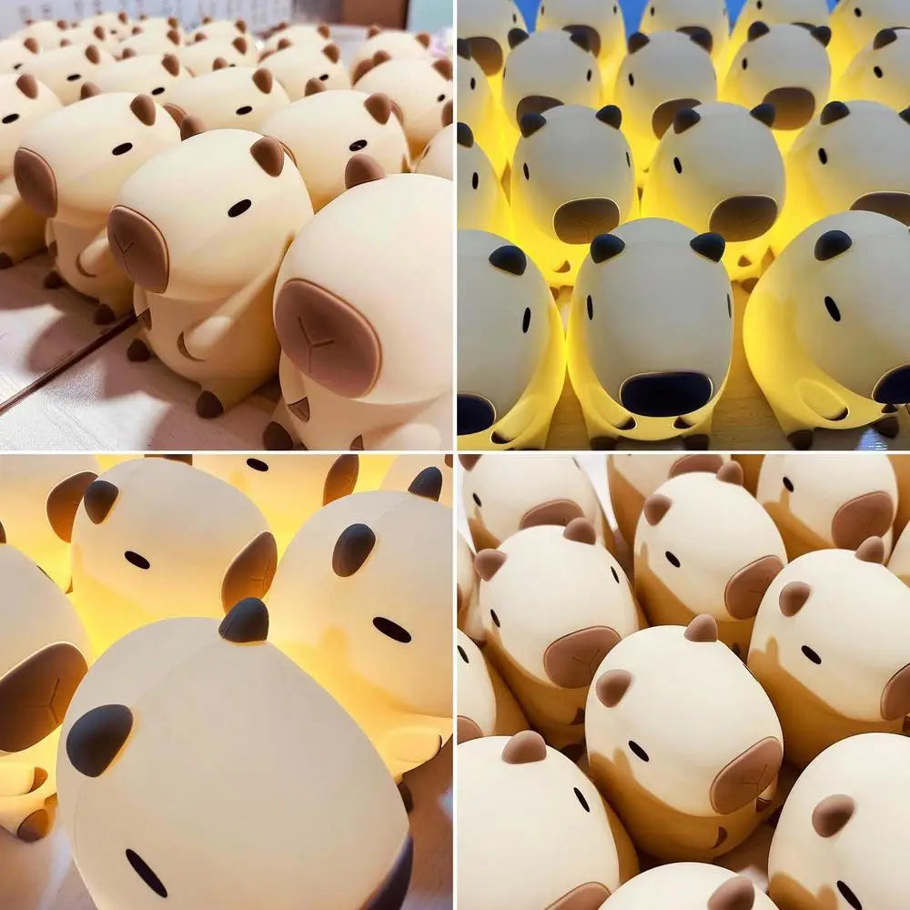 Adorable Capybara Night Light