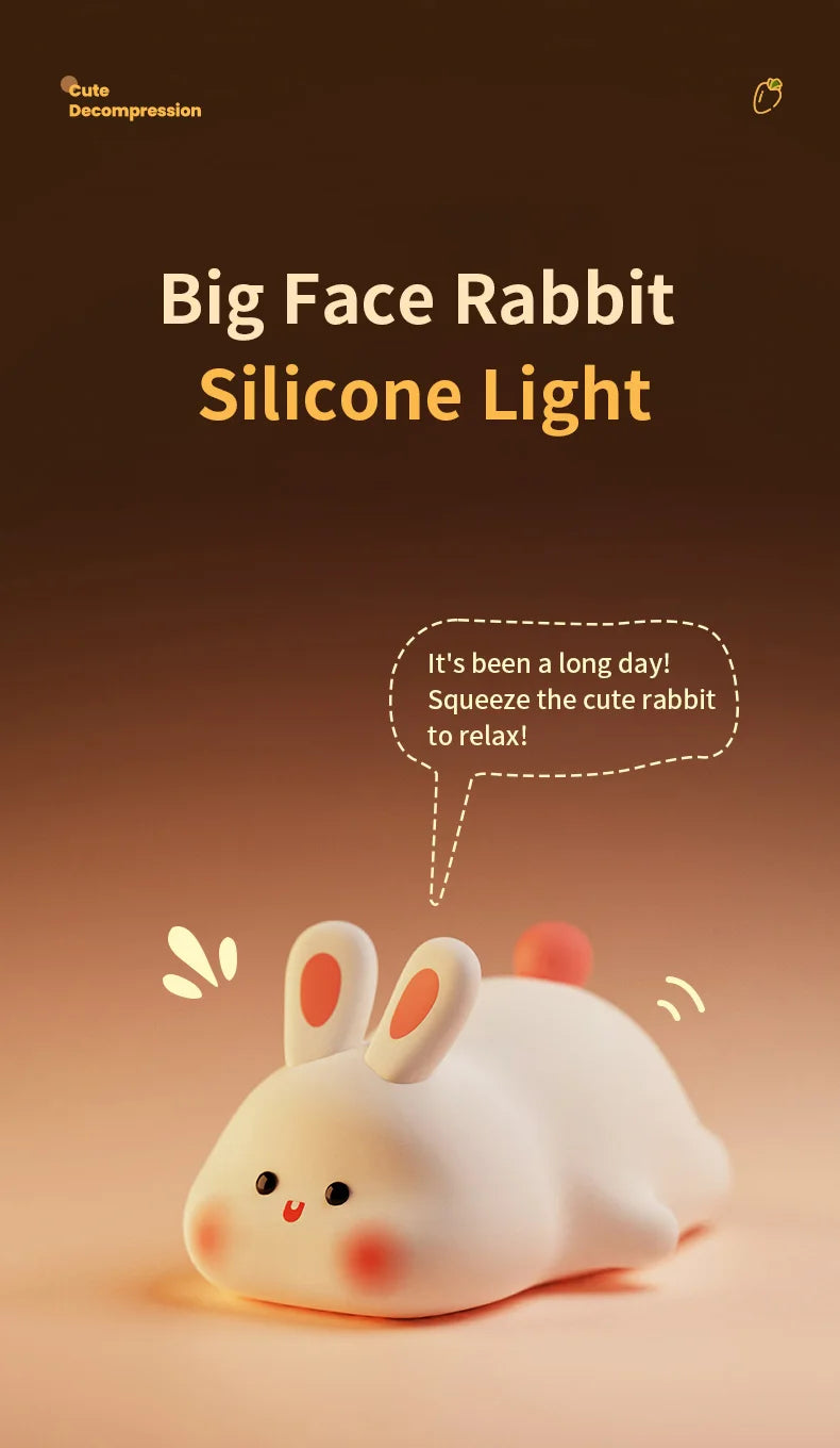 Cute Rabbit USB Night Light