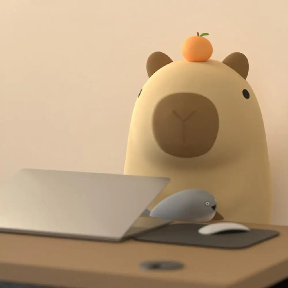 Adorable Capybara Night Light
