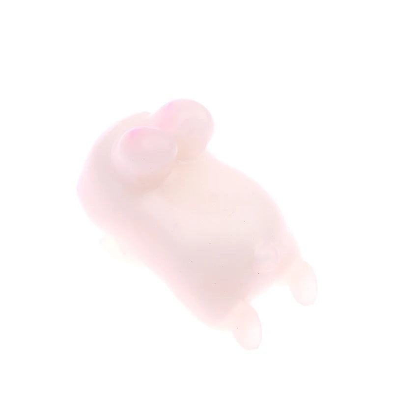 Cute Rabbit Pinching Joy Toy Change Color Squeeze Toy Anti-stress Ball Slow Rebound Relieves Stress Children's Healing Gift
