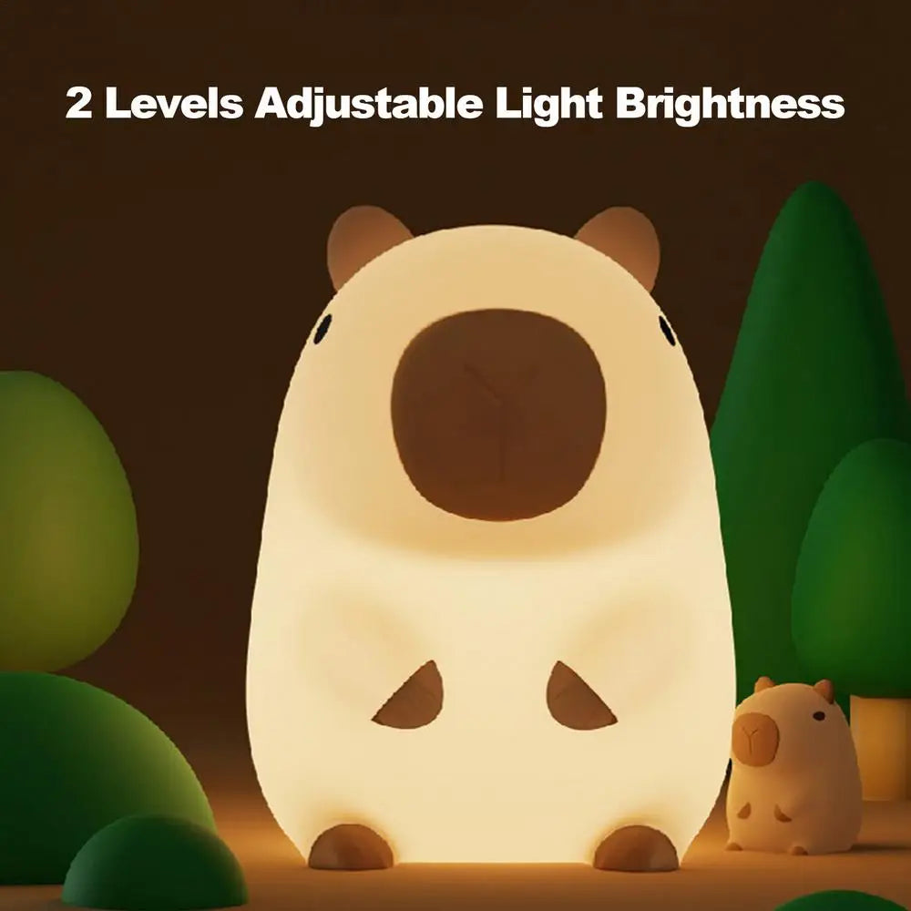 Adorable Capybara Night Light