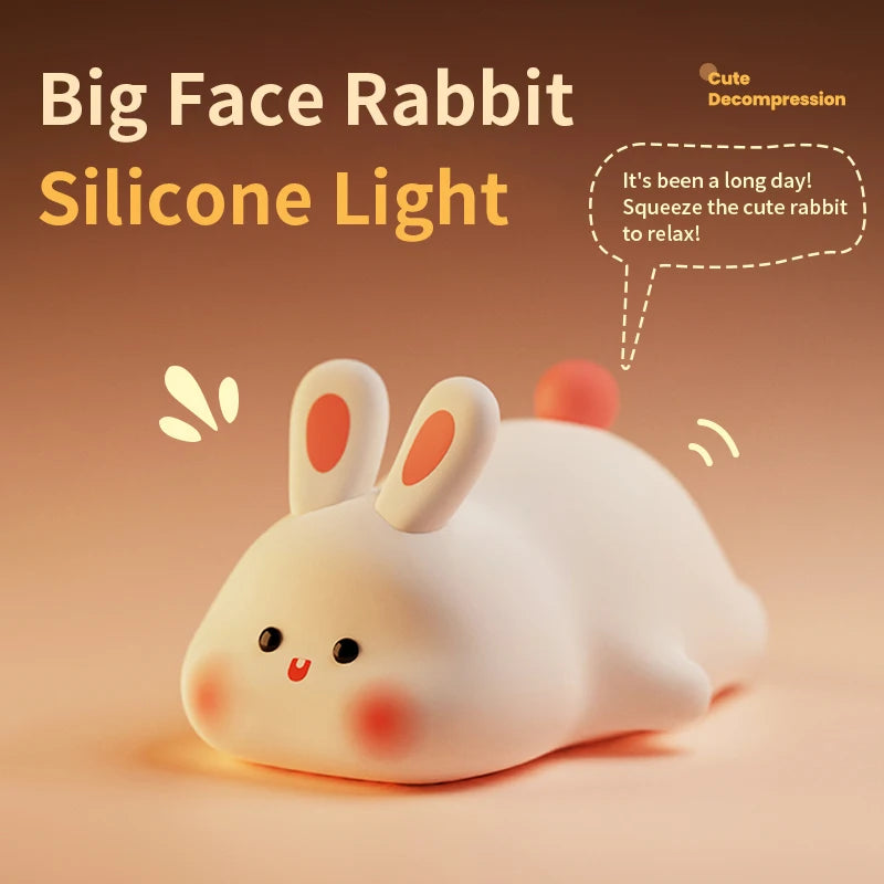 Cute Rabbit USB Night Light