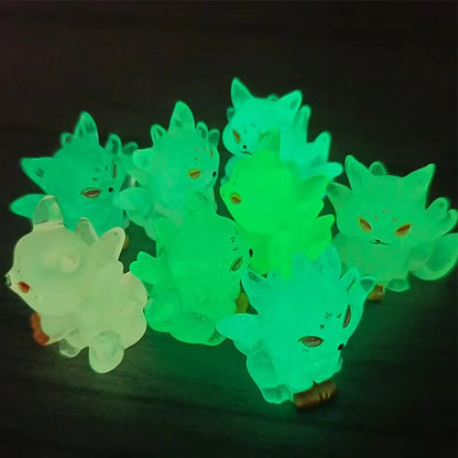 5 or 10 Pcs Random Glow in the Dark Mini Mystery Friends