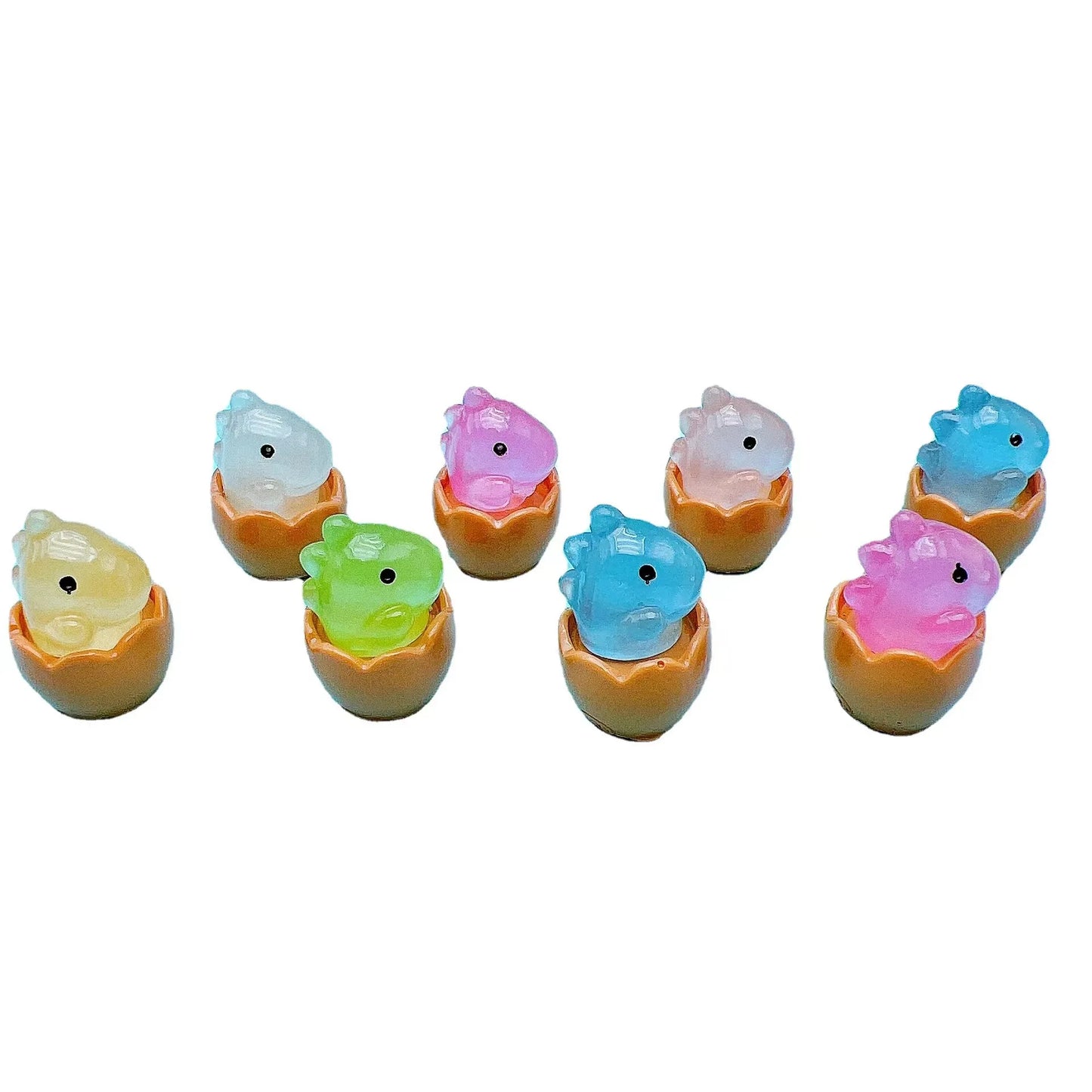 5 or 10 Pcs Random Glow in the Dark Mini Mystery Friends