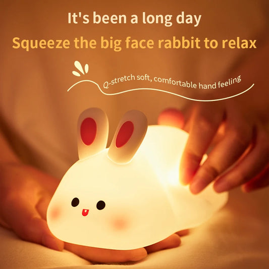 Cute Rabbit USB Night Light