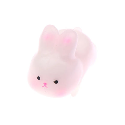 Cute Rabbit Pinching Joy Toy Change Color Squeeze Toy Anti-stress Ball Slow Rebound Relieves Stress Children's Healing Gift