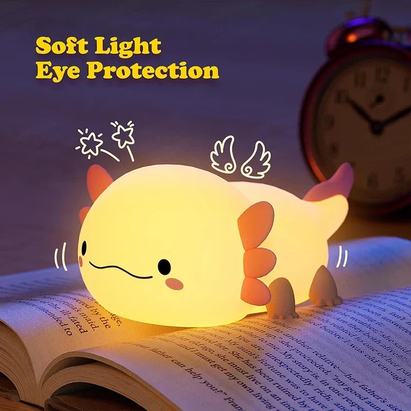 Adorable Axolotl USB Night Light